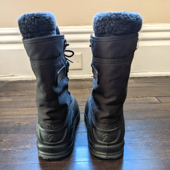 Kamik Black Winter Snow Boots - Picture 4 of 8